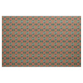 Mid Century Modern Flower Diamond Green Pattern Stof (Fat Quarter)