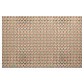 Mid Century Modern Flower Diamond Yellow Pattern Stof (Yard (91,4 cm))