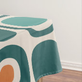 Mid Century Modern Garden Path Pattern Tafelkleed (Voorbeeld)