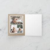 Mid-Century Modern, geïllustreerd met Kerstmis Feestdagen Kaart (Binnen)