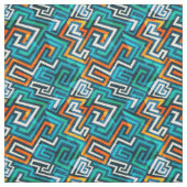 Mid Century Modern Geo Abstract Stof (Swatch)