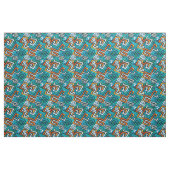Mid Century Modern Geo Abstract Stof (Fat Quarter)