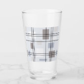 Mid Century Modern Geometric 16 Glas (Voorkant)