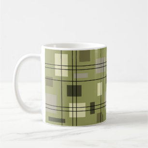 Mid Century Modern Geometric 18 Koffiemok