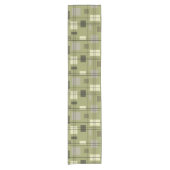 Mid Century Modern Geometric 18 Korte Tafelloper (Voorkant)