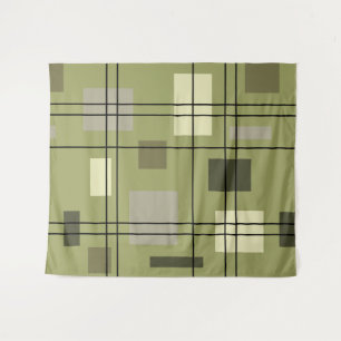 Mid Century Modern Geometric 18 Wandkleed