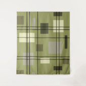 Mid Century Modern Geometric 18 Wandkleed (Voorkant)