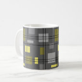 Mid Century Modern Geometric 4 Koffiemok (Voorkant links)
