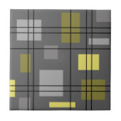 Mid Century Modern Geometric 4 Tegeltje (Voorkant)