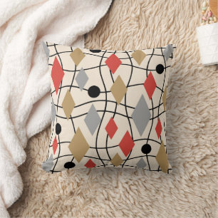 Mid Century Modern Geometric Abstract Kussen