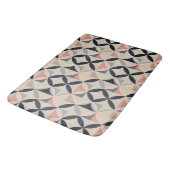 Mid Century Modern Geometric Abstract Pattern Badmat (Gekanteld)