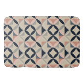 Mid Century Modern Geometric Abstract Pattern Badmat (Voorkant)
