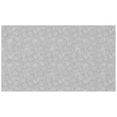 Mid Century Modern Geometric Arch Black White Tafelkleed (Voorkant (Horizontaal))