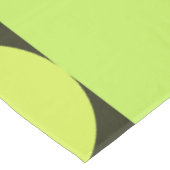 Mid Century Modern Geometric Chartreuse Tafelkleed (Gekanteld)