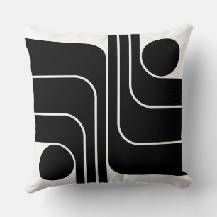 Mid Century Modern Geometric Design Sierkussen