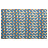 Mid-Century Modern Geometric Funky Circle Pattern Stof (Fat Quarter)
