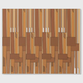 Mid Century Modern Geometrisch Cadeaupapier (Vlak)