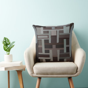 Mid Century Modern Geometrisch Kussen