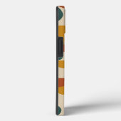 Mid-Century Modern Geometrisch Patroon  Case-Mate iPhone Case (Achterkant / Rechts)