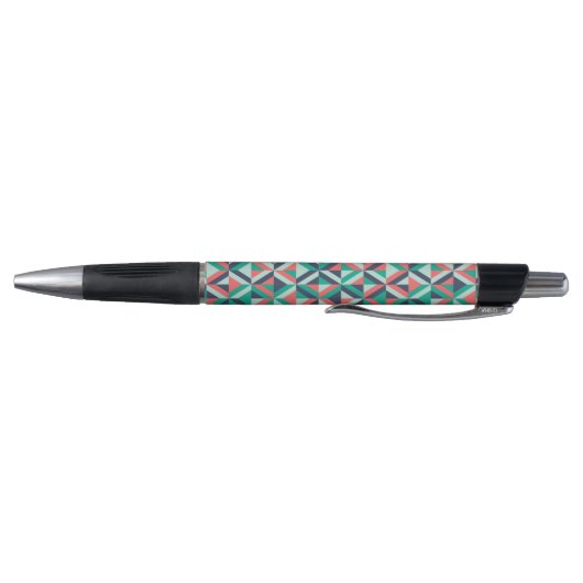 Mid-century modern geometrisch patroon pen (Bodem)