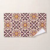 Mid-Century Modern Geometrisch Patroon – Retro Abs Handdoek (Handdoek)