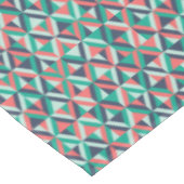 Mid-century modern geometrisch patroon tafelkleed (Gekanteld)