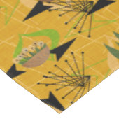 Mid-Century Modern Gold | Huisplanten | Atoomenerg Tafelkleed (Gekanteld)