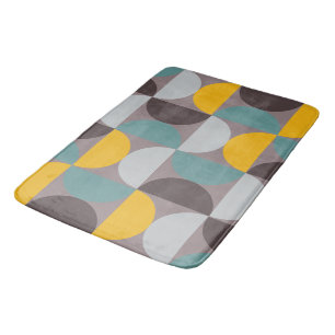 Mid-Century Modern Gold Moon Horizon Badmat