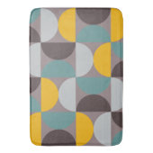 Mid-Century Modern Gold Moon Horizon Badmat (Voorkant Verticaal)