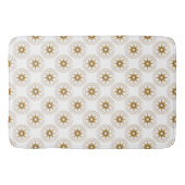 Mid-Century Modern Gold Starburst Medallion Bath M Badmat (Voorkant)