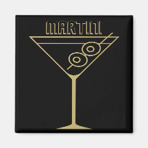 Mid Century Modern Goud 2 Olijf Martini