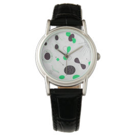 Mid Century Modern Green Physics  Horloge
