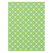 Mid Century Modern Green Starbursts on circles  Tafelkleed (Voorkant)