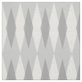 Mid Century Modern Grey Argyle Cotton Stof (Swatch)