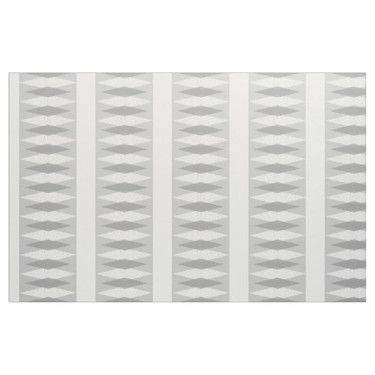 Mid Century Modern Grey Argyle Cotton Stof (Fat Quarter)