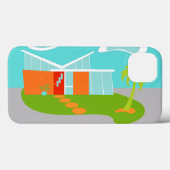 Mid Century Modern Huis iPad Air Case (Achterkant (horizontaal))