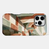 Mid-Century Modern iPhone 16 Pro Max Case Hoesje (Achterkant horizontaal)