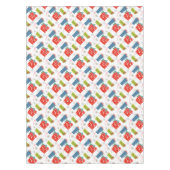 Mid Century Modern Kerstmis, aanwezig en snoepriet Tafelkleed (Voorkant)