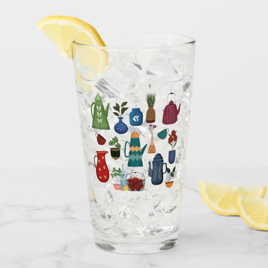 Mid-Century Modern Keuken Charme Glas (Voorkant ijs)