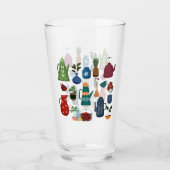 Mid-Century Modern Keuken Charme Glas (Voorkant)