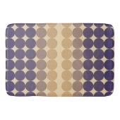 Mid Century Modern Lavender Circles Badmat (Voorkant)