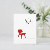 Mid Century Modern Love Briefkaart (Staand voorkant)