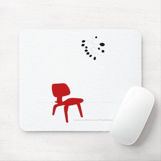 Mid Century Modern Love Muismat (Met muis)