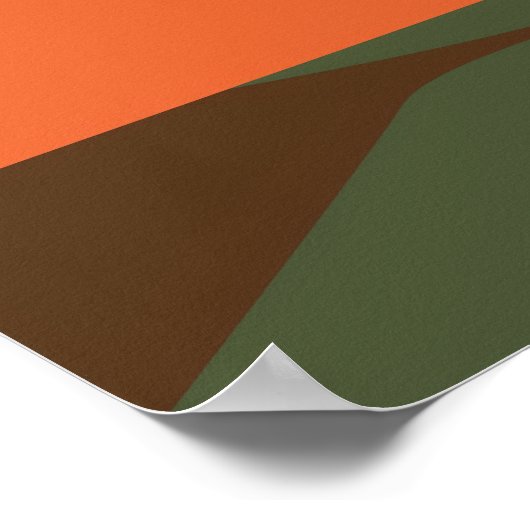 "Mid-Century Modern Martini" Art Print. Poster (Hoek)