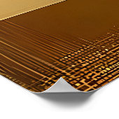 Mid Century Modern Martini in a Moonbeam Poster (Hoek)