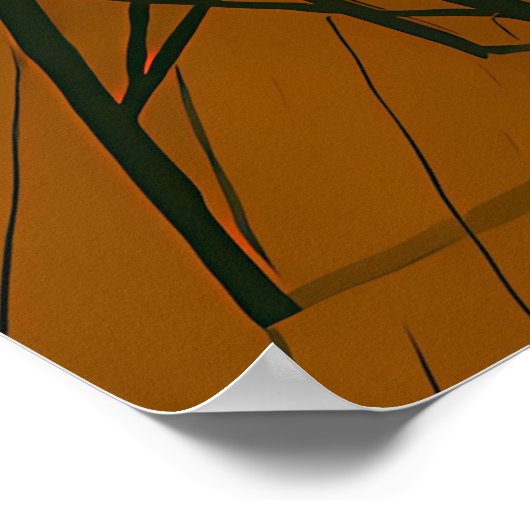 Mid Century Modern Martini Intellectuals Christmas Poster (Hoek)