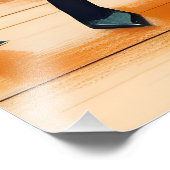 Mid Century Modern Martinis Dancing Cocktail Party Foto Afdruk (Hoek)