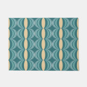 Mid Century Modern Melon Pattern Deurmat (Voorkant)
