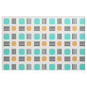Mid Century Modern Minimalist Squares Lines Stof (Fat Quarter)