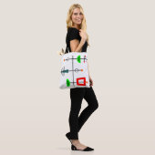 Mid Century Modern Mobile Tote Bag (Op model)